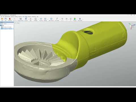 Scan To CAD Tutorial | Reconstruction of broken part with QUICKSURFACE