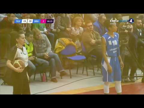 Finala cupei Romaniei la baschet feminin CSM Targoviste vs Olimpia Brasov 64 63 sfertul 2