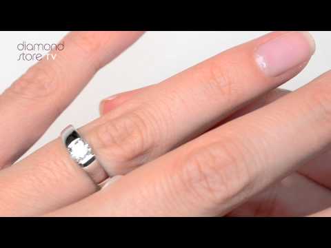 UT28  - Jessica 18K White Gold 0.50ct Diamond Engagement Ring