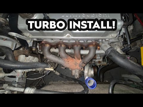 BUDGET EVO LANCER CONVERSION TURBO INSTALL! (4g93 SOHC Turbo Conversion)