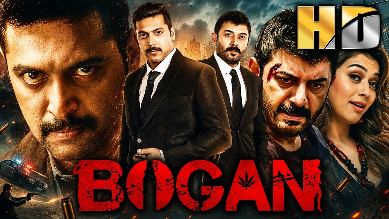 Bogan (HD) South Action Thriller Hindi Dubbed Movie | Jayam Ravi, Arvind Swamy, Hansika