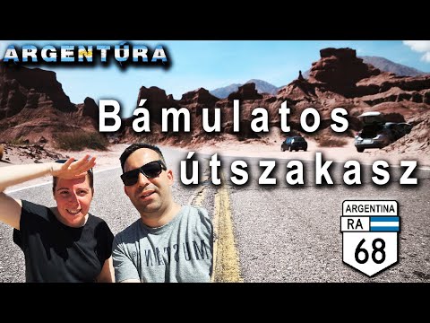 Ez Argentína egyik LEGSZEBB útja 🇦🇷 (Salta–Cafayate)