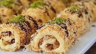 Kadayıflı Paşa Sarması - Ramazan Tatlilari