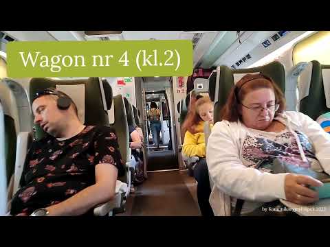 🚝Prezentacja składu pociągu Pendolino rel. Kraków Główny-Warszawa Wschodnia | KomunikacyjnyFilipek🎥