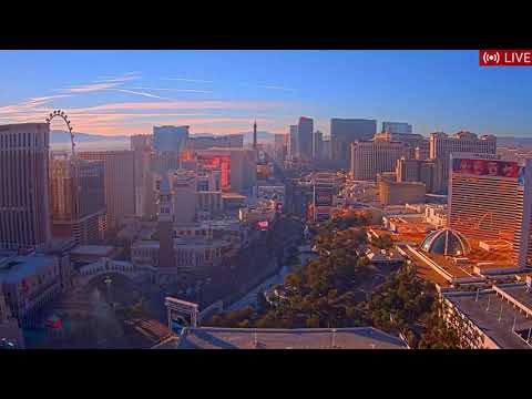 A Las Vegas Morning on January 6, 2022 (from the LIVE cam)