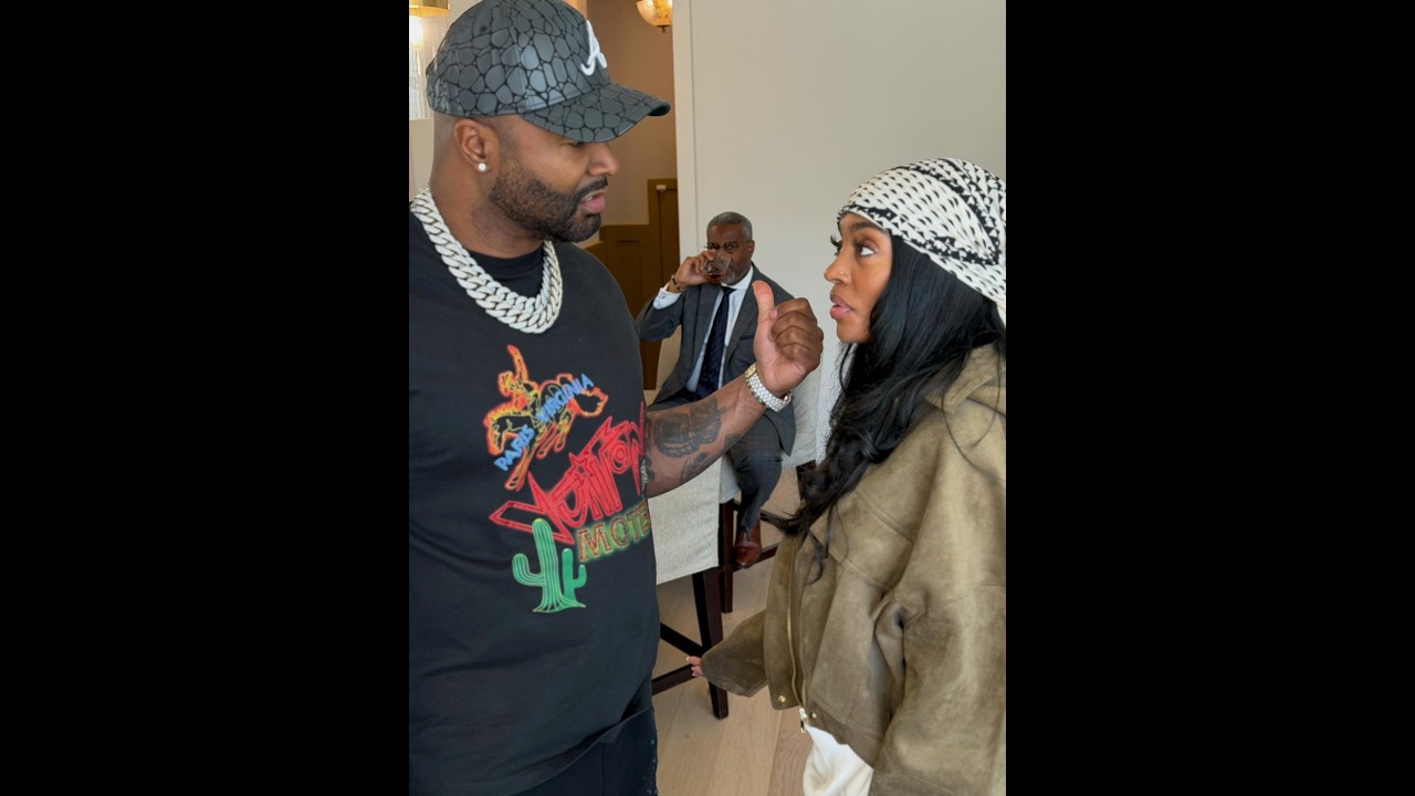 When Domini checks Mike for getting Sunny a job at Lesa's pilates studio behind her back!