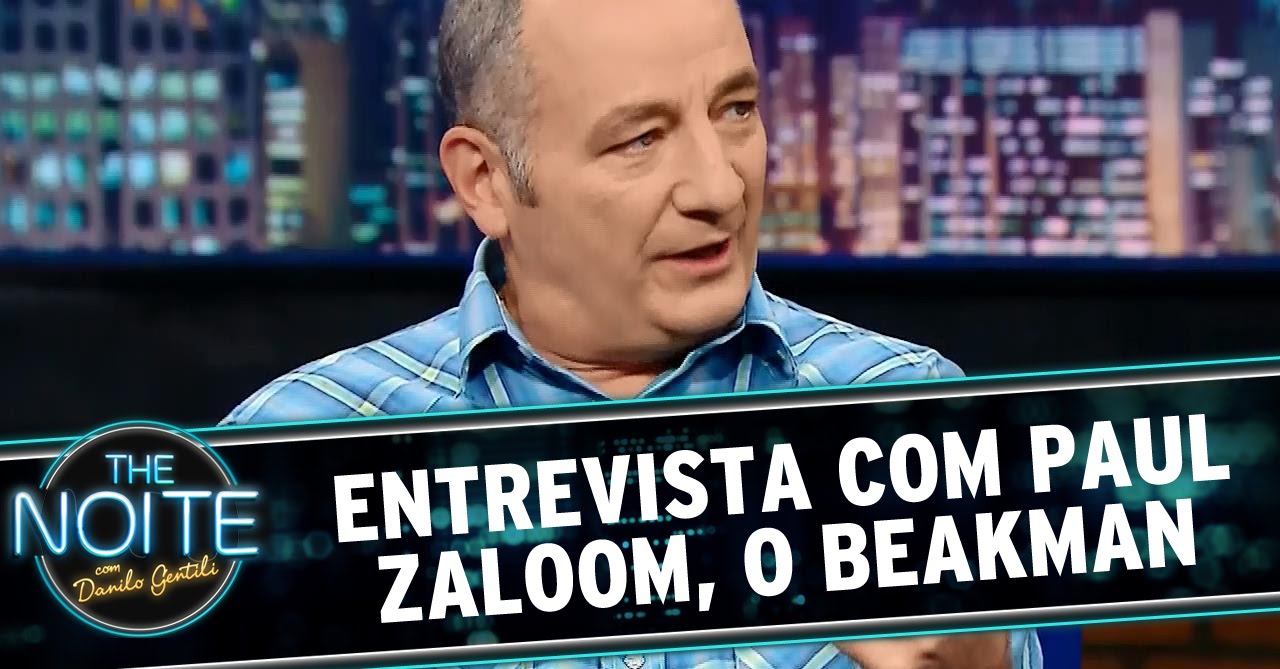The Noite (14/11/14) - Entrevista Paul Zaloom, de “O Mundo de Beakman”