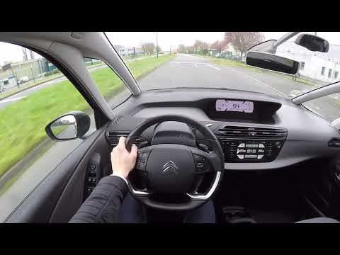 Citroën Grand C4 Picasso 1.6 BlueHDi (2015) - POV Drive