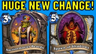 They Changed the Priest Imbue Hero Power?! Auctionmaster Beardo OTK!