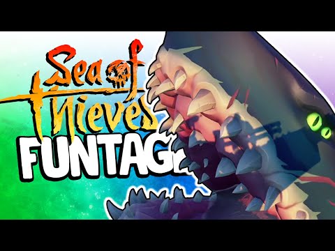 Sea of Thieves FUNTAGE - Summoning the MEGALODON. . . by accident