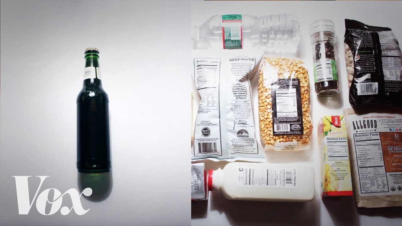 Why alcohol doesn't come with nutrition facts