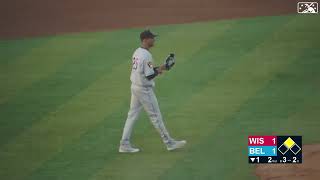 Yiddi Cappe SMACKS a RBI Double! | Miami Marlins Prospect | 4/7/2023