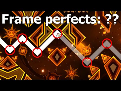 Solar Flare with Frame Perfects counter — Geometry Dash
