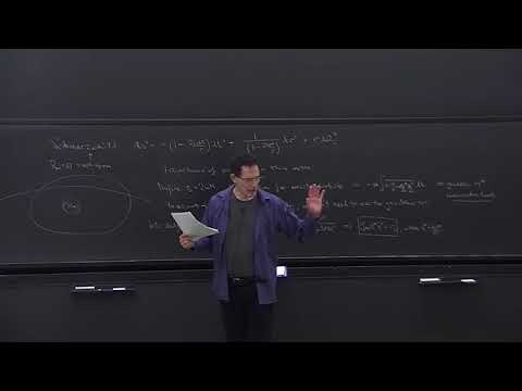 Relativity Lecture 14: Massive particles in the Schwarzschild metric