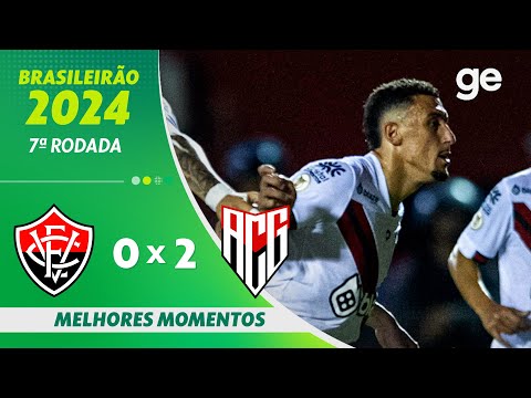 Gols e lances de Vitória x Atlético-GO