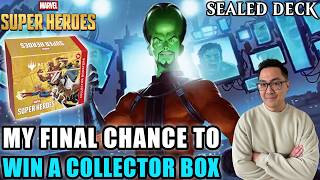 My Final Chance To Win A Collector Box | Arena Direct | Marvel Super Heroes Sealed Deck | MTG Arena
