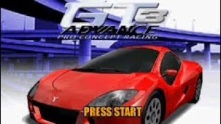 GT3 Advance Gameboy Advance gameplay video 