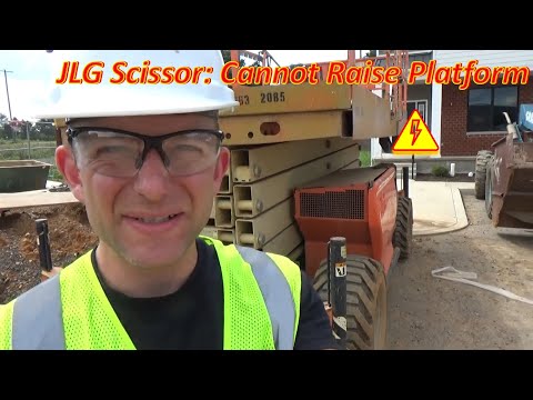 JLG Scissor Lift: Cannot Raise Platform