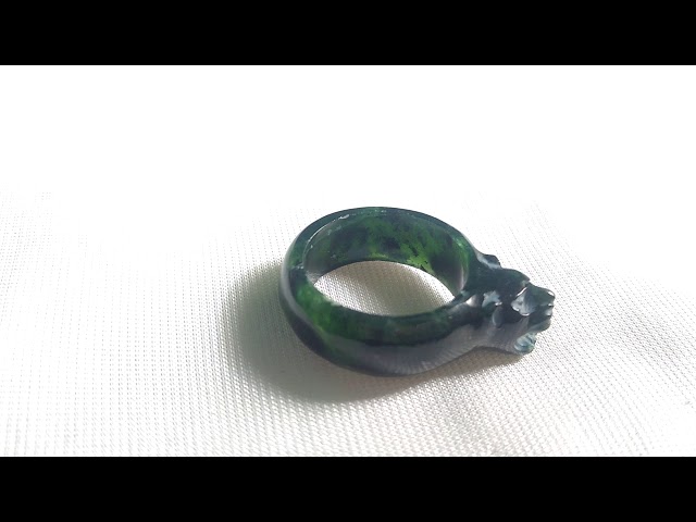 Vídeo relacionado con ZARZAMORA Anillo Mujer Acero Inoxidable Dorado y Piedra Natural - Ajustable con Piedra Protectora Energetica Curativa de Protección Anillos con Gema Semipreciosa (Jade Verde)
