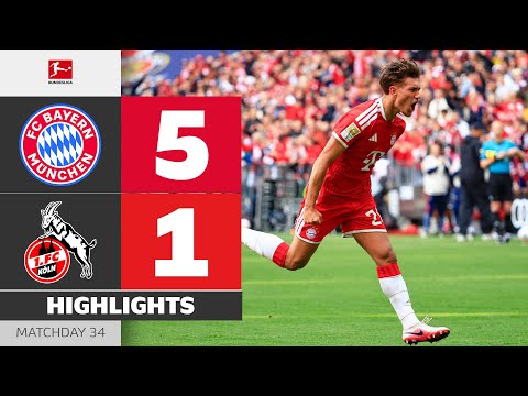 FC Bayern München 5-1 1. FC Fussball Club Köln