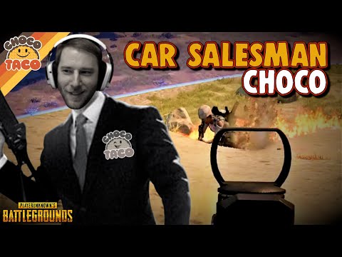 Car Salesman chocoTaco Slaps on Karakin - PUBG Solos Gameplay