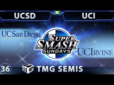 SSS 36 - TMG - UCSD Vs. UCI - Smash Melee SSBM