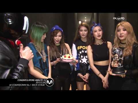 [MPD직캠] 150226 Congratulations 4Minute~!!!