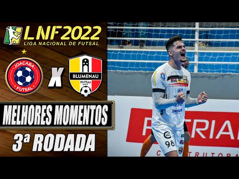 Melhores Momentos Joaçaba X Blumenau | 3ª Rodada | LNF 2022 (17/04/2022)