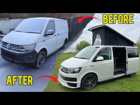 Kompletter Wohnmobilaufbau. Umbau von Anfang bis Ende.