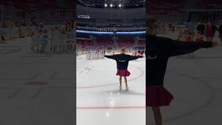 ￼Synchro figure skating trend🩵⛸️ #trend #figyreskating #synchro
