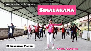 Download lagu SIMALAKAMA DJ Kentrung TikTok || Senam Kreasi Dangdut by Annie Gendhis mp3