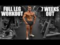 Grow MASSIVE Legs With This Leg Day For Men's Physique And Bodybuilding | Prep Series EP 6