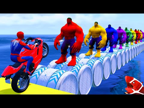 الرجل العنكبوت انقاذ باتمان Spider-Man Rescue batman vs iron man vs venom funny Game GTA 5 superher