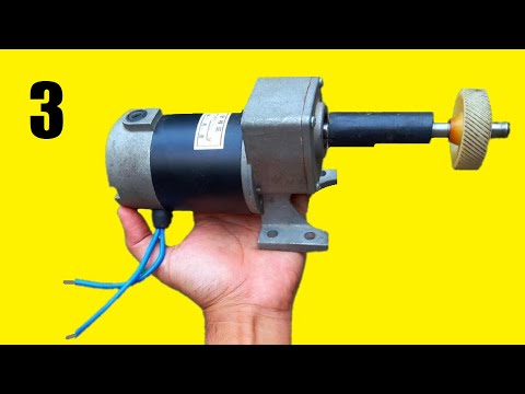 Convert 220v 1000W AC Air Blower to 12v DC Motor Blower Runs on Battery The Professor HINDI