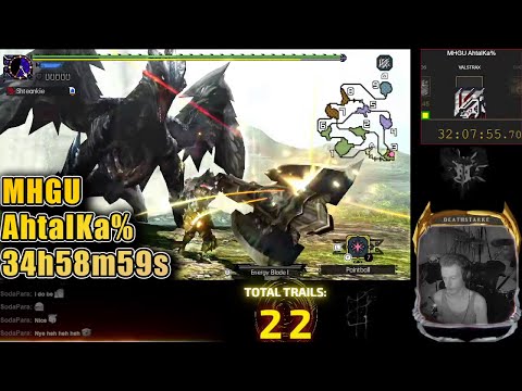 MHGU Any% / AhtalKa% Speedrun by Deathstarke (34h58m59s IGT)