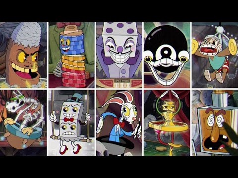 Cuphead - All Casino Bosses with Mugman (S-Rank)