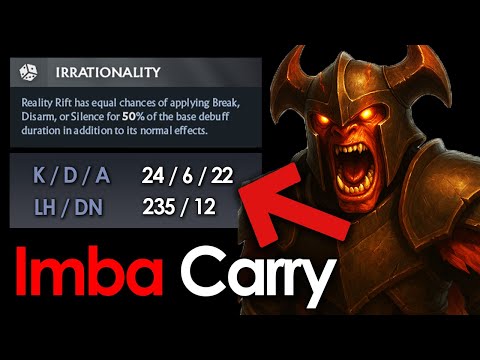 Immortal Chaos Knight Easy — 24 Kills with IMBA Carry Build | Full Match (Patch 7.39e)