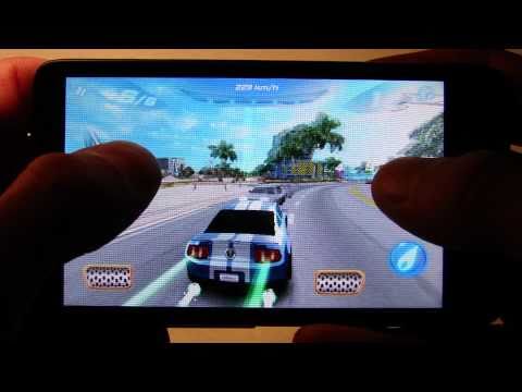 Asphalt 6 Adrenaline HD on HTC HD2 (Android)