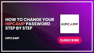 How to Change Your Hipcamp Password Step by Step