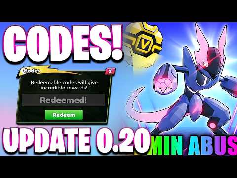 NEW! ALL Working UPDATE 0.20 CODES FOR CATCH A MONSTER! ROBLOX CATCH A MONSTER CODES