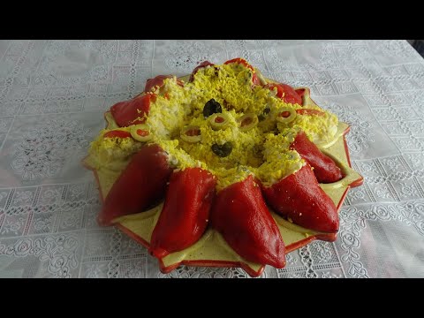 NUNCA HABÍA COMIDO UNOS PIMIENTOS DEL PIQUILLO RELLENOS TAN DELICIOSOS