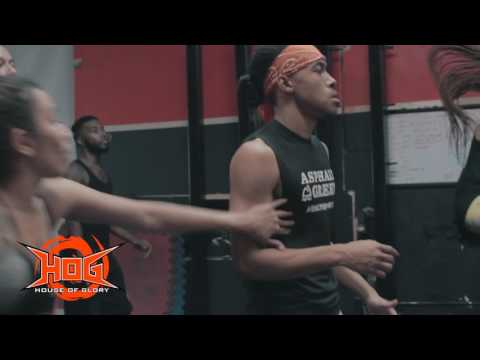 Violette confronts Sonya Strong during training... - House of Glory Wrestling