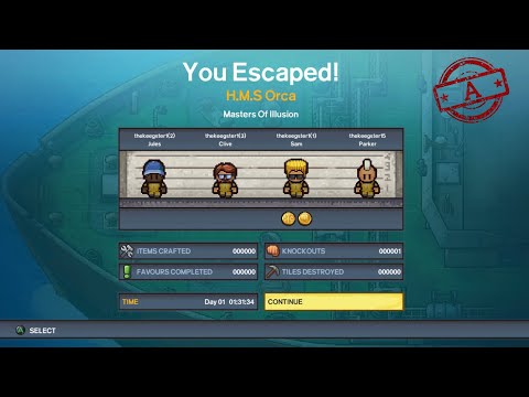 Escapist 2 H.M.S. ORCA MASTERS OF ILLUSION  XBOX ONE 1:31:34
