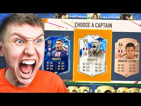 199 RATED!! - I Got Mbappe In EVERY FUT Draft (FIFA 16 - 23)