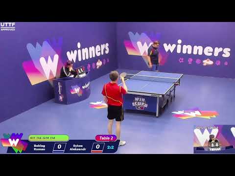 WINners CUP table 2  31.10  Boklag Roman - Syksa Aleksandr 15:15