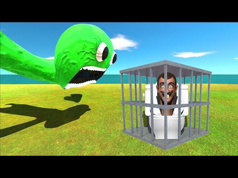 Jumbo Josh Rescue Skibiti Toilet - Animal Revolt Battle Simulator