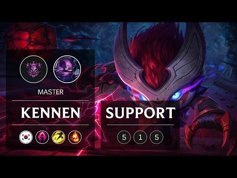 Kennen Support vs Nami - KR Master Patch 9.3