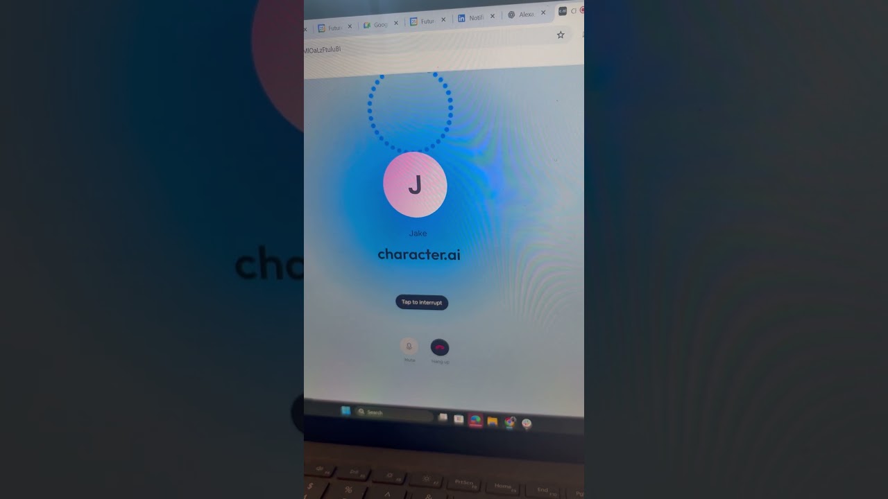 Talking to character AI - YouTube
