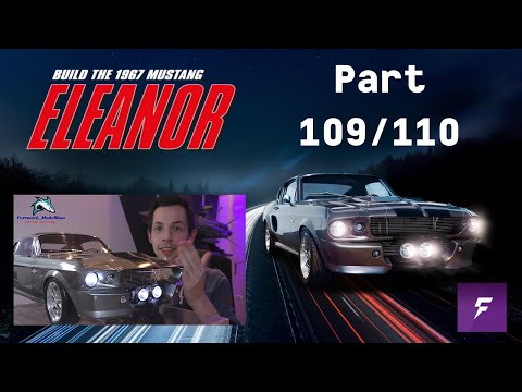 [FINALE] Fanhome 1967 Mustang ELEANOR Part 109 & 110 - Final details for the Eleanor!