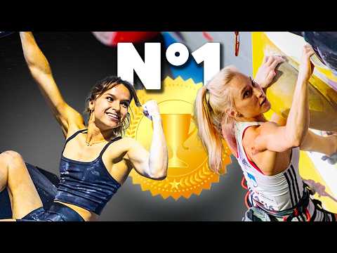Oriane Bertone choque Janja Garnbret en finale des championnats du monde d'escalade de bloc à Séoul